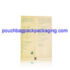 Heat seal tea pouch bag, high barrier foil bag for tea, powder packaging supplier