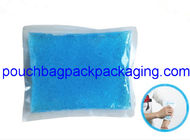 Plastic ice pack bag, poly ice pack bag, matte printing, food grade supplier