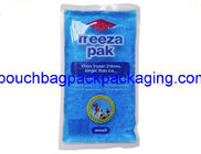 Cold ice pack bag, plastic ice pack pouch bag with custom printing supplier