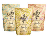 Kraft pack pouch, stand up packaging pouch with zipper for protein supplier