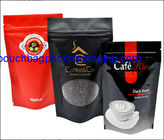 Stand up pouch, doypack with zip lock and valve for coffee packaging 300 g supplier