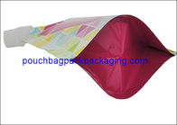 Aluminum foil stand up spout pouch for juice, Stand up pouch for beverage 100 ml to 500 ml supplier