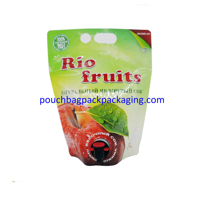 Plastic juice Bag In Box, Food Packaging Bag with spout, BIB Spout Pouch bag wholesale supplier