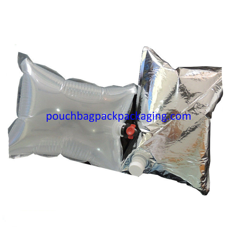 Hot sale spout Pouch bag, Bib Bag with Spout Dispenser for wine and water  3 L 100 oz supplier