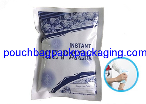 Custom ice pack bag, heat seal, water proof, Nylon / MOPP / PE