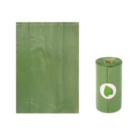 Cornstarch based biodegradable trash bag,corn strarch trash bag compostable