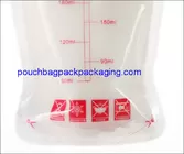 Printed Breastmilk storage packaging bag 200ml, food grade with zip top supplier