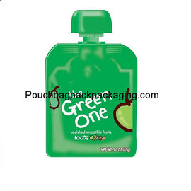 Plastic stand up spout pouch for juice, water and other liquid supplier