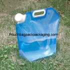 5L stand up spout pouch for water, plastic water bag foldable supplier