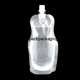 Transparent spout pouch for water or other liquid 200ml food grade supplier