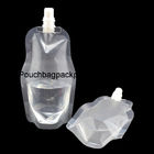 Transparent spout pouch for water or other liquid 200ml food grade supplier