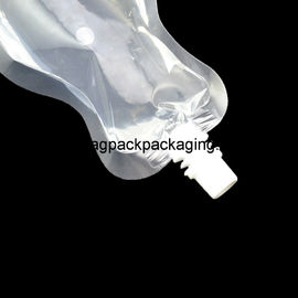 Transparent spout pouch for water or other liquid 200ml food grade supplier