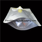Aluminum stand up spout pouch with spout for juice, food or other liquid supplier