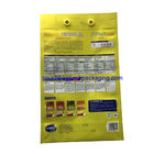 Block bottom gusset bags, stand up flat bottom side pouch, flexible pouch packaging supplier