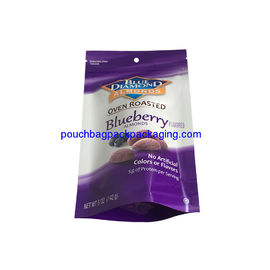 Zipper Resealable Stand Up Bags， Snack Food Tea Packing Pouches - 100 pack supplier