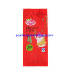 Black side gusset pouch, aluminium side gusseted bag for packaging tea supplier