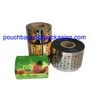 Custom laminated packaging roll film, aluminium packaging roll for coffee supplier