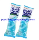 Ice bag pack plastic, long ice lolly packaging bag popsicle bags supplier
