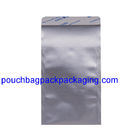 No printing aluminum foil packing bag, aluminium foil pouch bag for food supplier