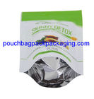 Custom doypack for tea with zip on top, high quality zipper doypack from China supplier