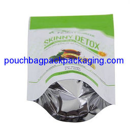 Custom doypack for tea with zip on top, high quality zipper doypack from China supplier