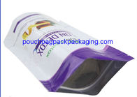 Stand up tea pouch with printing, stand up bag pouch resealable supplier