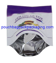 Stand up tea pouch with printing, stand up bag pouch resealable supplier