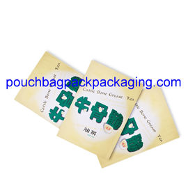 Heat seal tea pouch bag, high barrier foil bag for tea, powder packaging supplier