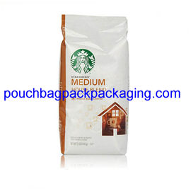 Back seal foil coffee pack bag, aluminium coffee bag, high barrier supplier