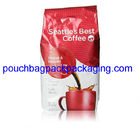 Back seal foil coffee pack bag, aluminium coffee bag, high barrier supplier