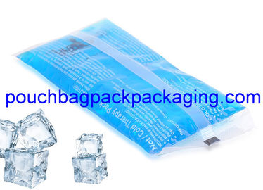 Poly ice pack bag, high quality, custom printing, leak proof, water proof supplier