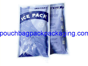 Cold ice pack bag, plastic ice pack pouch bag with custom printing supplier