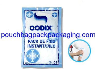 Ice pack bag, high quality plastic bag for ice and gal, 138 microns supplier