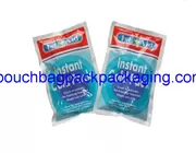 Ice pack bag, high quality plastic bag for ice and gal, 138 microns supplier