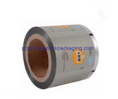 Gravure printing plastic film roll cracker packing laminating roll for food supplier