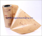 Custom printing laminated aluminum foil plastic film rolls for sauce supplier