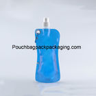 Collapsible bottle pouch, stand up pouch, Aluminum foil water pack spout bag supplier