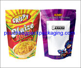 Stand up pouch, doypack, stand up bag with vivid gravure printing and zip supplier