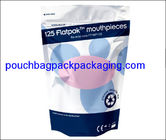 Printed foil stand up pouch, zip lock stand up bag with window for packaging supplier