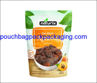 Stand Up Pouch with zip lock, stand up bag with zipper, resealable bag for nuts packaging 400g supplier