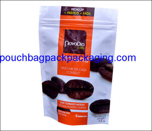 Stand Up Pouch with zip lock, stand up bag with zipper, resealable bag for nuts packaging 400g supplier