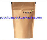 Stand Up Pouch with zip lock, stand up bag with zipper, resealable bag for nuts packaging 400g supplier