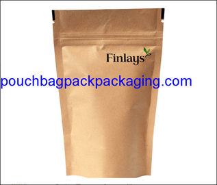 Stand Up Pouch with zip lock, stand up bag with zipper, resealable bag for nuts packaging 400g supplier