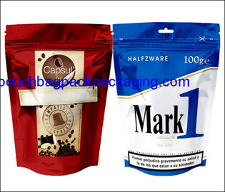 Stand up pouch, zip lock, zipper doypack, sand up bag for coffee 200g 100g supplier