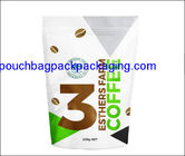 Stand up pouch, zip lock, zipper doypack, sand up bag for coffee 200g 100g supplier