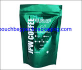 Stand up pouch, doypack with zip lock and valve for coffee packaging 300 g supplier