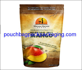 Aluminium zip lock pack pouch, stand up bag with zipper, zip doypack for food packaging 500g supplier