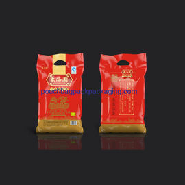 Plastic bag for rice sand seed beans flour packaging, poly bag for rice pack supplier