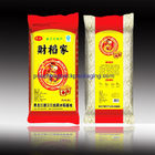 Poly rice bag with printing, laminated plastic bag for rice packaging 5KGS 10KGS supplier