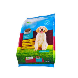 Aluminium Foil Back Side Sealing Bag, high barrier foil bag for pet food pack supplier